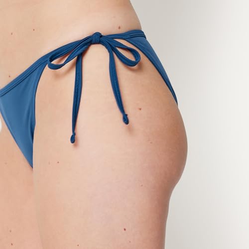 Women's Tie Side Bikini Bottom - Medium / Deep Blue