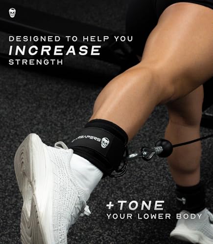 Adjustable Ankle Straps for Glute Workouts & Leg Exercises