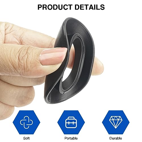 Universal Kayak Paddle Drip Rings - 6 Pack Rubber Canoe Paddle Accessories