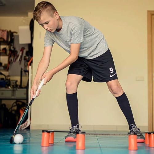 Stickhandling Training Aid - Portable, Adjustable Equipment for Ball Control & Coordination