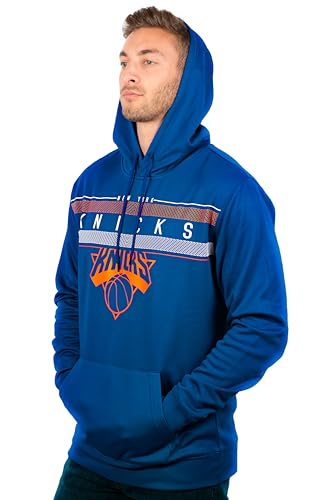 NBA Men's Midtown Hoodie Sweatshirt - New York Knicks, Large
