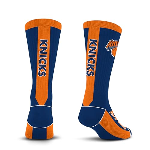 NBA MVP Crew Socks - New York Knicks, Large Team Color