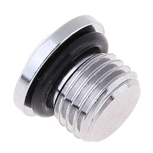 Heyous Stainless Steel First/Low Pressure Port Plugs for Regulator Kit, 7/16" & 3/8"