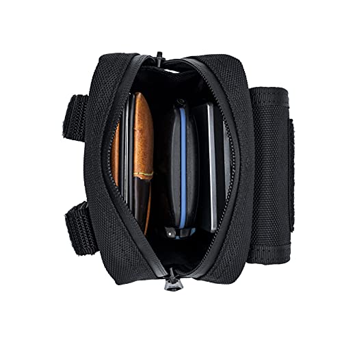 Dotacty No Snap Flap Tactical MOLLE Utility Pouch for Police & Outdoor Use