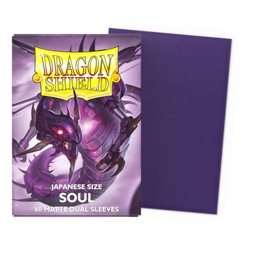 Matte Dual Japanese Size Card Sleeves - 60 CT - Metallic Purple
