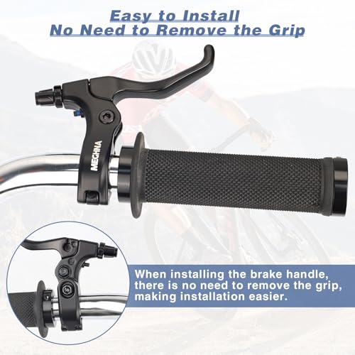 MEGHNA Bike U Brake Rear Set Aluminum Alloy for BMX Bikes with Cables & Pads