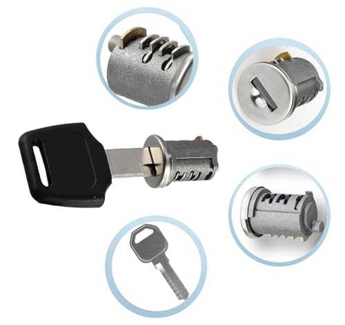 6 Pack Lock Cores for Yakima SKS Rack System - Secure & Durable