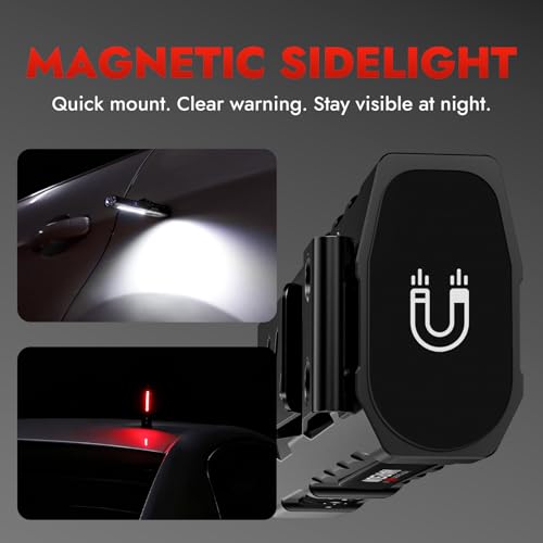 WARSUN T9PRO Rechargeable 1500 Lumen Pocket Flashlight with Magnetic Base