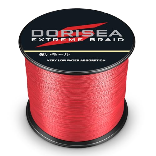 Ultra Strong Braided Fishing Line 100m 10lb Test - Red