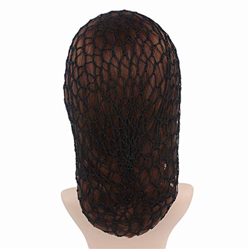 Soft Rayon Snood Hat Hair Net Cap - Medium Red