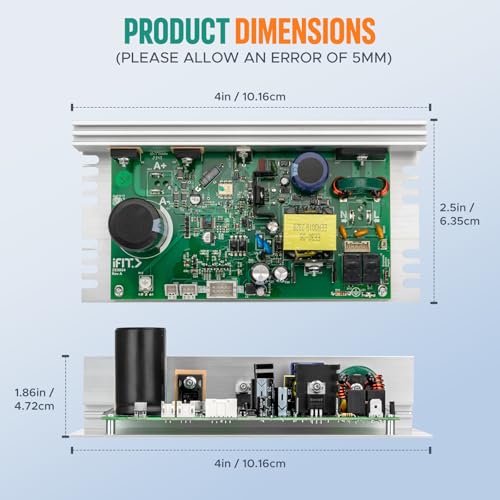 Treadmill Motor Controller Board Replacement for NordicTrack & ProForm