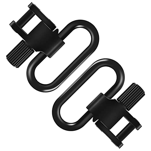 Heavy Duty Gun Sling Swivels for Rifle & Shotgun - 1 Inch