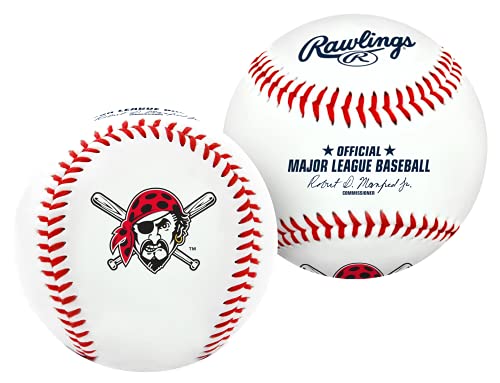 Pittsburgh Pirates MLB Baseball with Team Logo - Official Rawlings