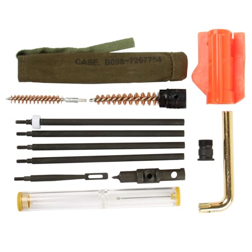 Garand Rifle Cleaning Kit with Oiler & Wrench - M1/M1D Maintenance Tools