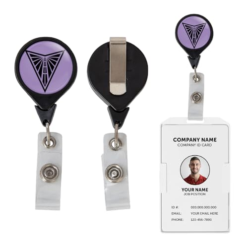 Retractable Badge Holder - Official WNBA Valkyries ID Reel