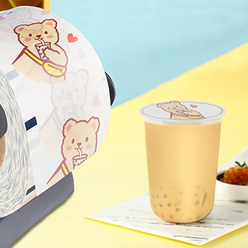 Tea Cup Sealing Film Roll 90-105mm for Plastic & Paper Cups – 1600pcs