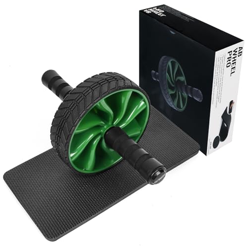 Ab Roller Wheel for Core Strength - Green Exercise Wheel