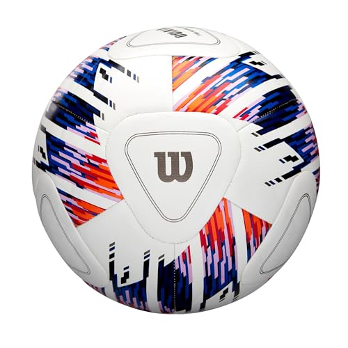 NCAA Vivido Replica Soccer Ball - Size 5 - White/Orange/Purple