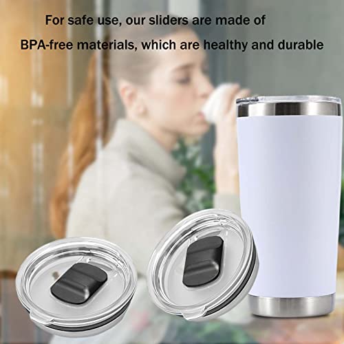 Magnetic Replacement Slider for Drink Lids - 2 Pack