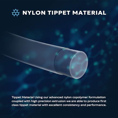 Fly Fishing Tippet Line - 3X, 4X, 5X, 6X/30M Nylon Leader Line