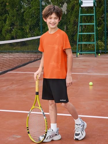 Boys Quick-Dry Athletic T-Shirt - Camo, 5-6 Years