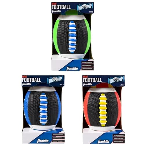 Mini Sponge Foam Football - Grip-Tech Youth Football - Assorted