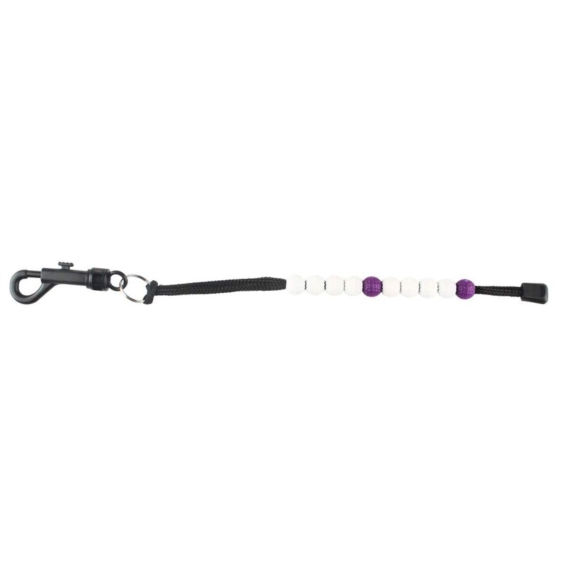 Andux 2pcs/Set Golf Beads Score Counter for Golfer JFQ-07 (Purple)
