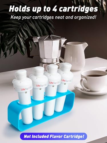Flavor Cartridge Holder for Cirkul - 4 Hole Organizer