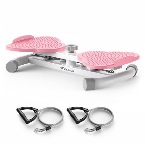 Ab Twist Board Exercise Machine - 300 lbs Capacity, Pink