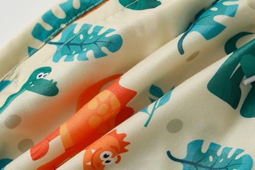 Boys Toddler Swim Trunks - Dinosaurs Print, UPF50+