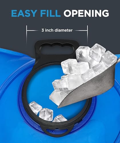 8L Heavy Duty Water Bladder with Wide Mouth & Leak-Proof Tube for Hydration