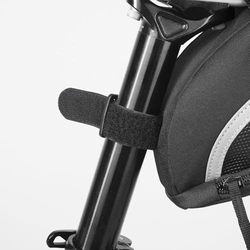 Large Strap-On Bike Bag with Reflective Material - Safety Pouch