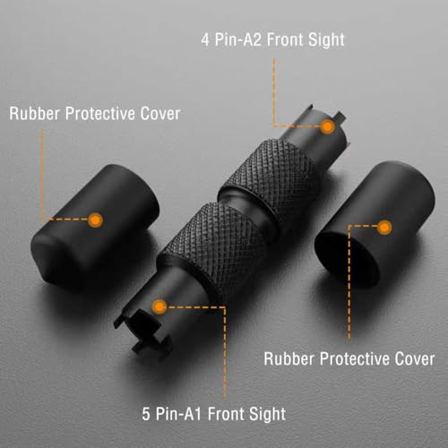 Front Sight Adjustment Tool for A1 & A2 4/5 Prong - Black