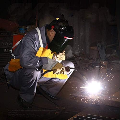 Welding Helmet, Safety Face Shield Head Mounted Welding Masks UV Protective Plasma Cutting Helmet for Argon Arc and Gas Shielded Welding