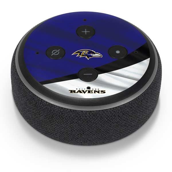 NFL Baltimore Ravens Decal Skin for Amazon Echo Dot 3