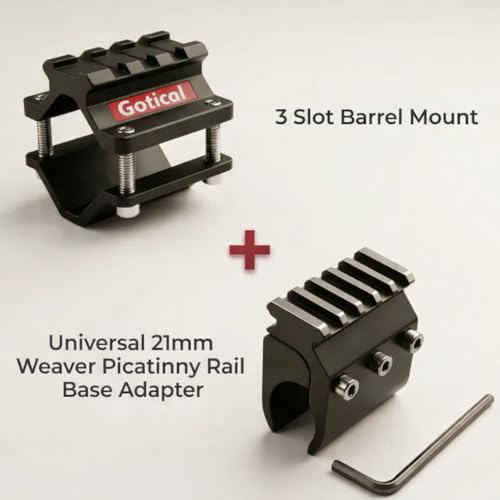 Universal 21mm Weaver Base Adapter - Pack of 2