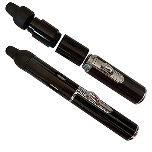PINDA 2 Pack Torch Lighters Refillable Butane Jet Flame Windproof Adjustable Lighters (Gas Not Included) Black
