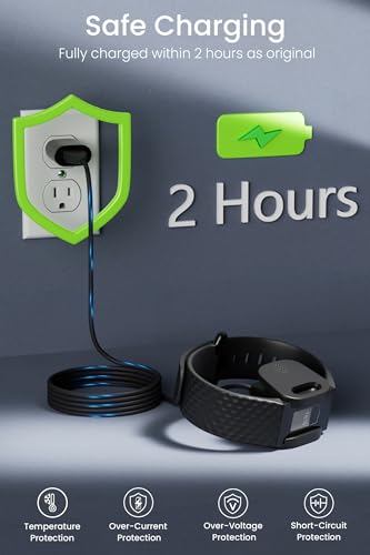 USB Charging Cable for Fitbit Charge 4 & 3 - 3.3ft
