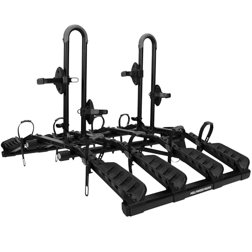 4-Bike Hitch Mount Bike Rack - Safe & Secure Transport for Cars