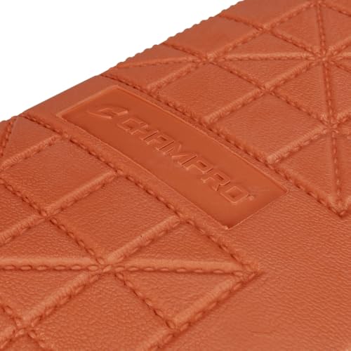 Double First Base with In-Ground Anchor - Orange/White