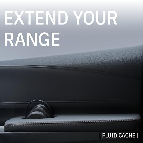 Fluid Cache 1.5L Portable Male Urinal Bottle - Leak-Proof, Discreet Black Car & Travel Urine Bag