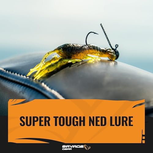 Toughtec NED Craw Soft Plastic Fishing Lure - 2.5" Watermelon Red