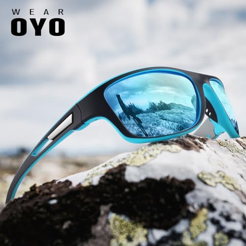 Polarized Sports Sunglasses for Men & Women - UV400 Fishing & Running Shades