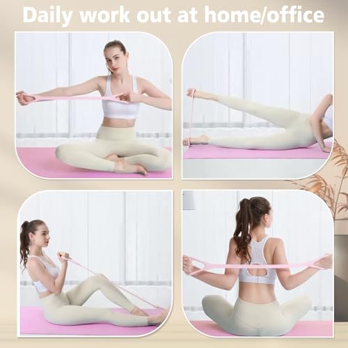 Figure 8 Resistance Bands with Handles - 3 Color Pack for Fitness