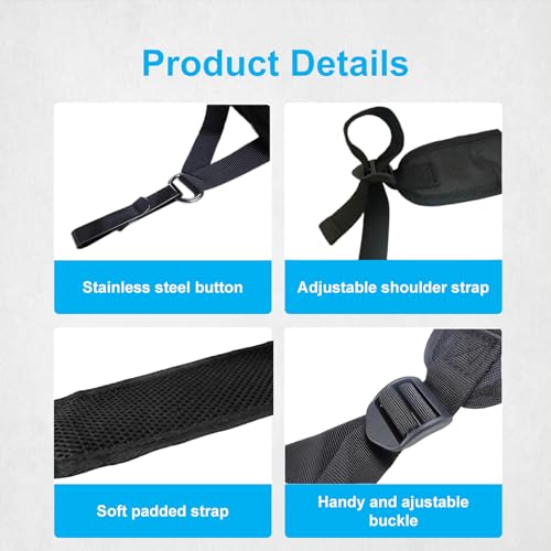 Adjustable Archery Quiver - Lightweight Back Hip Arrow Holder for Target Practice & Hunting