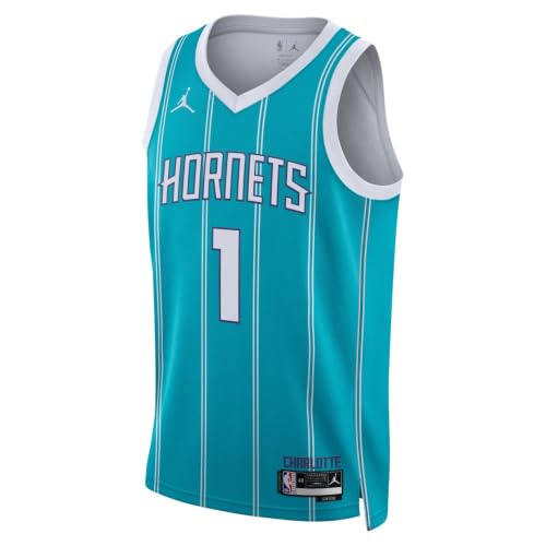 Kids LaMelo Ball Charlotte Hornets Teal Swingman Jersey 10-12