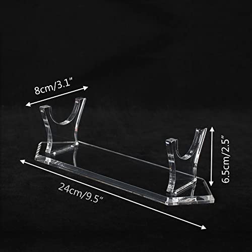 WANLIAN Transparent Acrylic Lightsaber Display Stand for Collectible Sabers