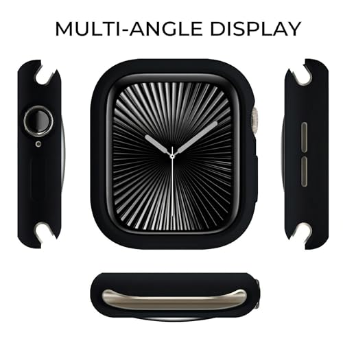 Slim Bumper Case for Apple Watch Series SE/6/5/4 - 40mm Black