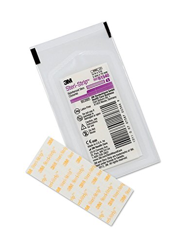 Reinforced Adhesive Skin Closure Strips - 1/8" x 3" - 5 Strip Envelope