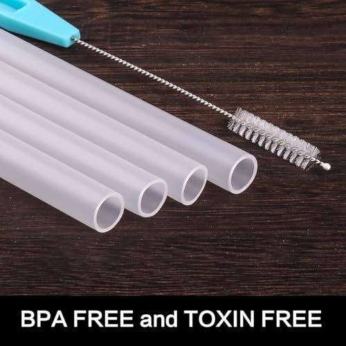 BPA-Free Replacement Straws for CamelBak eddy+ Water Bottle - 4 Pack